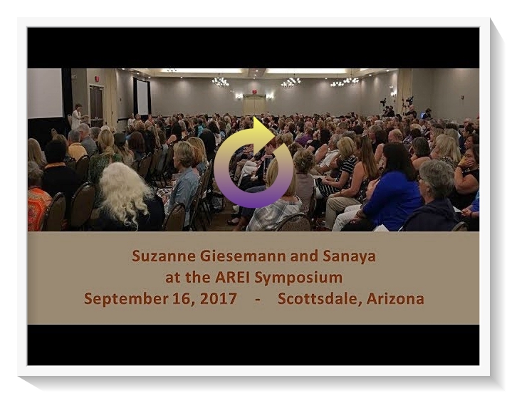 Suzanne Giesemann channels Sanaya at AREI