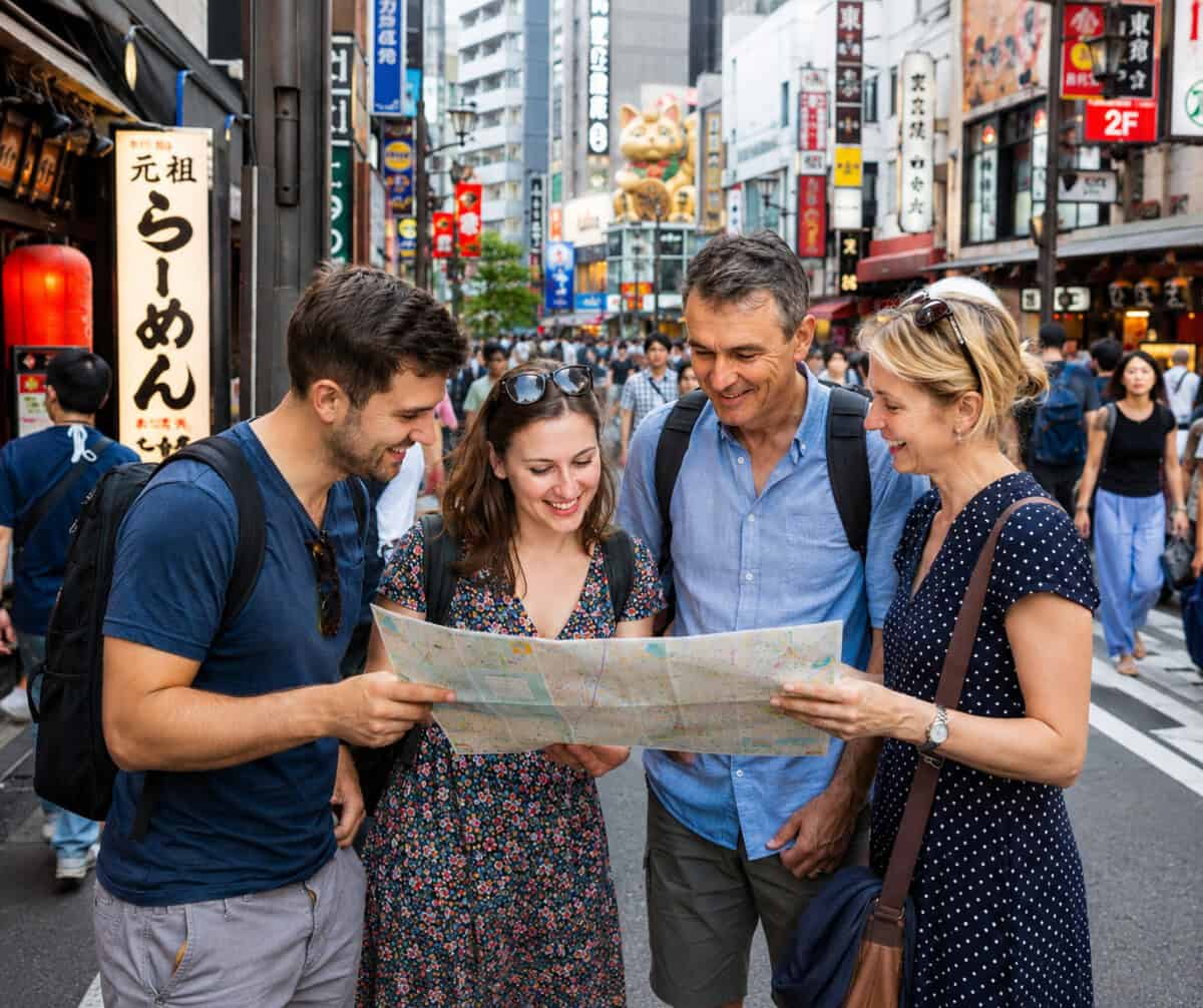 tourists